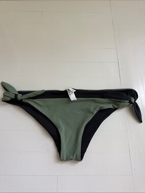 Solid & Striped The Jane Bikini Bottom Size Small in Sage